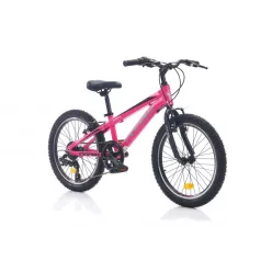   Corelli Regina 20 MTB gyerek könnyűvázas kerékpár Rózsaszín 7-9 éveseknek 20 colos gyerek kerékpár | BELO BIKE