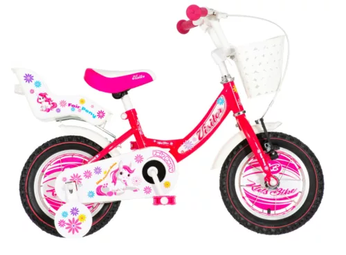KPC Pony 12 pónis rózsaszín gyerek kerékpár 2-4 éveseknek 12 colos gyerek kerékpár | BELO BIKE