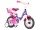 Visitor Princess 12 lila királylányos gyerek kerékpár 2-4 éveseknek 12 colos gyerek kerékpár | BELO BIKE