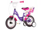 Visitor Princess 12 lila királylányos gyerek kerékpár 2-4 éveseknek 12 colos gyerek kerékpár | BELO BIKE