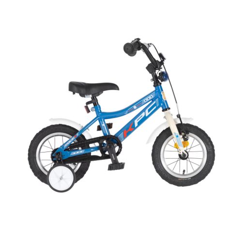 KPC FluoBike Police szirénás VILÁGÍTÓS 12 kék fluoreszkáló gyermek kerékpár 12 colos gyerek kerékpár | BELO BIKE