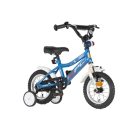 KPC FluoBike Police szirénás VILÁGÍTÓS 12 kék fluoreszkáló gyermek kerékpár 12 colos gyerek kerékpár | BELO BIKE