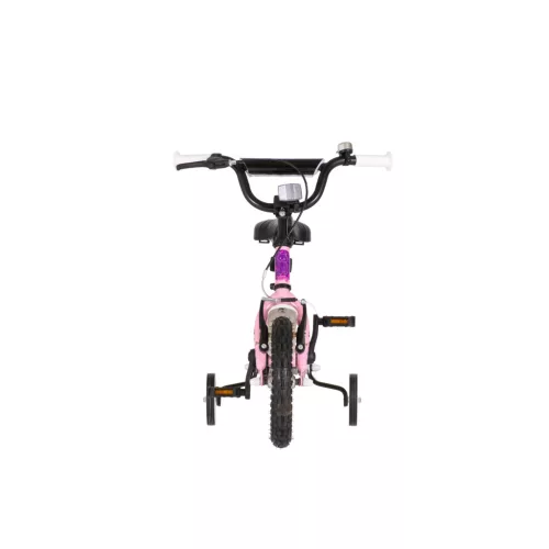 KPC FluoBike Kitty cicás VILÁGÍTÓS 12 rózsaszín fluoreszkáló gyermek kerékpár 12 colos gyerek kerékpár | BELO BIKE