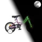 KPC FluoBike Rabbit nyuszis VILÁGÍTÓS 12 lila fluoreszkáló gyermek kerékpár 12 colos gyerek kerékpár | BELO BIKE