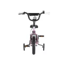 KPC FluoBike Rabbit nyuszis VILÁGÍTÓS 12 lila fluoreszkáló gyermek kerékpár 12 colos gyerek kerékpár | BELO BIKE