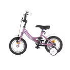 KPC FluoBike Rabbit nyuszis VILÁGÍTÓS 12 lila fluoreszkáló gyermek kerékpár 12 colos gyerek kerékpár | BELO BIKE