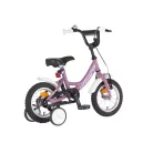 KPC FluoBike Rabbit nyuszis VILÁGÍTÓS 12 lila fluoreszkáló gyermek kerékpár 12 colos gyerek kerékpár | BELO BIKE