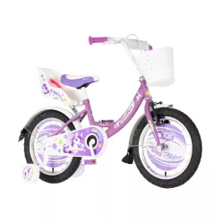   KPC Pony 16 pónis gyerek kerékpár lila  5-7 éveseknek 16 colos gyerek kerékpár | BELO BIKE