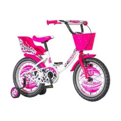   KPC Dalmata 16 kiskutyás gyerek kerékpár  5-7 éveseknek 16 colos gyerek kerékpár | BELO BIKE