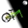 KPC FluoBike Raptor dinós VILÁGÍTÓS 16 colos neonzöld fluoreszkáló gyermek kerékpár 5-7 éveseknek |BELO BIKE