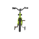 KPC FluoBike Raptor dinós VILÁGÍTÓS 16 colos neonzöld fluoreszkáló gyermek kerékpár 5-7 éveseknek |BELO BIKE