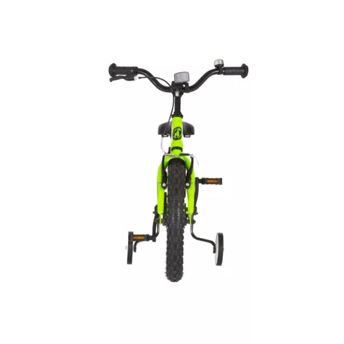 KPC FluoBike Raptor dinós VILÁGÍTÓS 16 colos neonzöld fluoreszkáló gyermek kerékpár 5-7 éveseknek |BELO BIKE