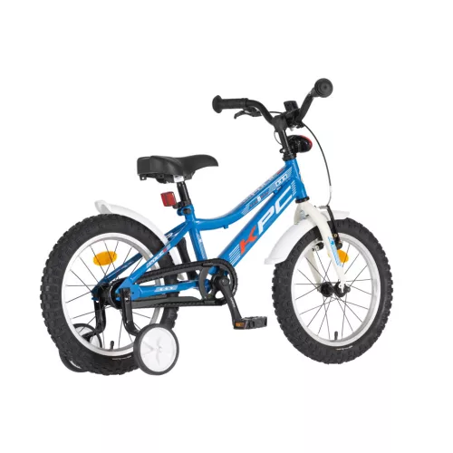 KPC FluoBike Police szirénás VILÁGÍTÓS 16 kék fluoreszkáló gyermek kerékpár 16 colos gyerek kerékpár | BELO BIKE