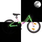 KPC FluoBike Kitty cicás VILÁGÍTÓS 16 rózsaszín fluoreszkáló gyermek kerékpár 16 colos gyerek kerékpár | BELO BIKE