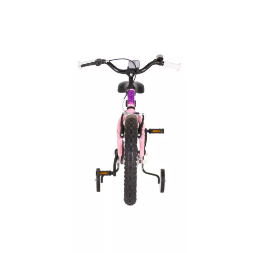 KPC FluoBike Kitty cicás VILÁGÍTÓS 16 colos rózsaszín fluoreszkáló gyermek kerékpár 5-7 éveseknek |BELO BIKE