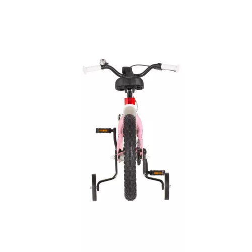 KPC FluoBike Kitty cicás VILÁGÍTÓS 16 colos rózsaszín fluoreszkáló gyermek kerékpár 5-7 éveseknek |BELO BIKE