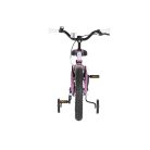 KPC FluoBike Rabbit nyuszis VILÁGÍTÓS 16 lila fluoreszkáló gyermek kerékpár 16 colos gyerek kerékpár | BELO BIKE