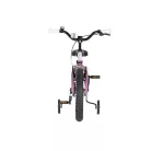 KPC FluoBike Rabbit nyuszis VILÁGÍTÓS 16 colos lila fluoreszkáló gyermek kerékpár 5-7 éveseknek |BELO BIKE