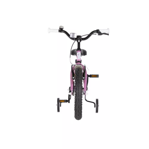 KPC FluoBike Rabbit nyuszis VILÁGÍTÓS 16 colos lila fluoreszkáló gyermek kerékpár 5-7 éveseknek |BELO BIKE