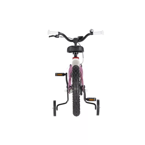KPC FluoBike Rabbit nyuszis VILÁGÍTÓS 16 colos lila fluoreszkáló gyermek kerékpár 5-7 éveseknek |BELO BIKE