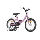 KPC FluoBike Rabbit nyuszis VILÁGÍTÓS 16 lila fluoreszkáló gyermek kerékpár 16 colos gyerek kerékpár | BELO BIKE