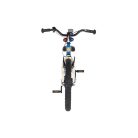 KPC FluoBike Police szirénás VILÁGÍTÓS 20 kék fluoreszkáló gyermek kerékpár