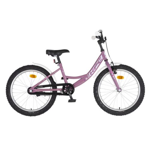 KPC FluoBike Rabbit nyuszis VILÁGÍTÓS 20 lila fluoreszkáló gyermek kerékpár