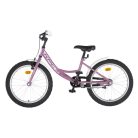 KPC FluoBike Rabbit nyuszis VILÁGÍTÓS 20 lila fluoreszkáló gyermek kerékpár