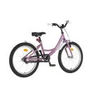 KPC FluoBike Rabbit nyuszis VILÁGÍTÓS 20 lila fluoreszkáló gyermek kerékpár