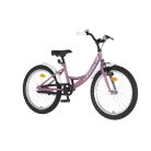 KPC FluoBike Rabbit nyuszis VILÁGÍTÓS 20 lila fluoreszkáló gyermek kerékpár