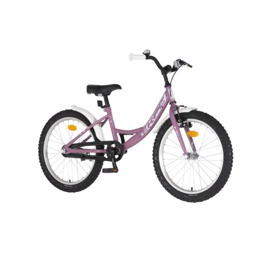 KPC FluoBike Rabbit nyuszis VILÁGÍTÓS 20 lila fluoreszkáló gyermek kerékpár