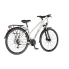 Visitor FluoBike Lady női VILÁGÍTÓS trekking kerékpár fluoreszkáló fehér