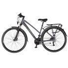 Visitor FluoBike Lady női VILÁGÍTÓS trekking kerékpár fluoreszkáló fehér