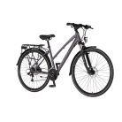 Visitor FluoBike Lady női VILÁGÍTÓS trekking kerékpár fluoreszkáló fehér