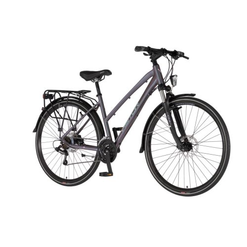 Visitor FluoBike Lady női VILÁGÍTÓS trekking kerékpár fluoreszkáló fehér