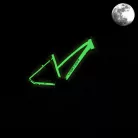 Visitor Terra Lady Kameleon női színváltós trekking kerékpár lila-zöld