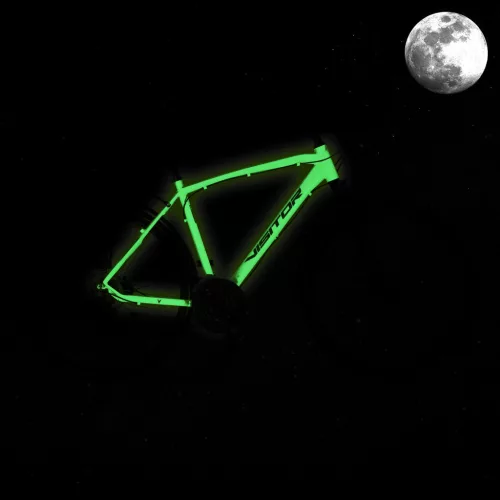 Visitor FluoBike Man férfi VILÁGÍTÓS trekking kerékpár fluoreszkáló fehér