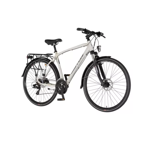 Visitor FluoBike Man férfi VILÁGÍTÓS trekking kerékpár fluoreszkáló fehér