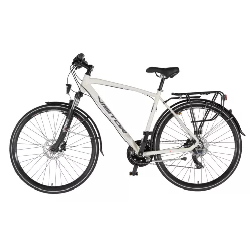 Visitor FluoBike Man férfi VILÁGÍTÓS trekking kerékpár fluoreszkáló fehér