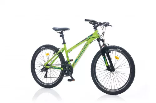 Corelli Via 1.1 Lady 24" gyerek MTB könnyűvázas kerékpár Zöld 24 colos gyerek kerékpár | BELO BIKE