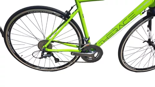 Corelli The Race CR 2000 könnyűvázas országúti kerékpár 52 cm Zöld