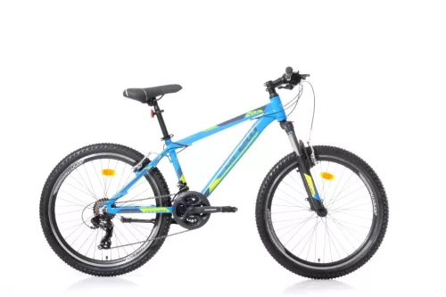 Corelli Via 1.3 24" gyerek MTB könnyűvázas kerékpár Kék 9-11 éveseknek 24 colos gyerek kerékpár | BELO BIKE