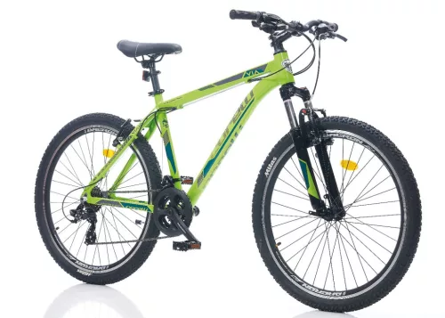 Corelli Via 1.3 24" gyerek MTB könnyűvázas kerékpár Zöld 9-11 éveseknek 24 colos gyerek kerékpár | BELO BIKE