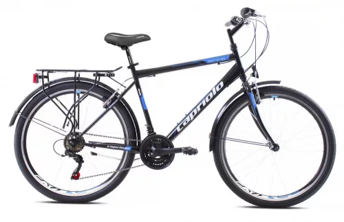 Capriolo Metropolis 21" férfi városi kerékpár Fekete