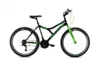 Capriolo Diavolo 600 26" férfi MTB kerékpár 19" Fekete-Zöld-Kék
