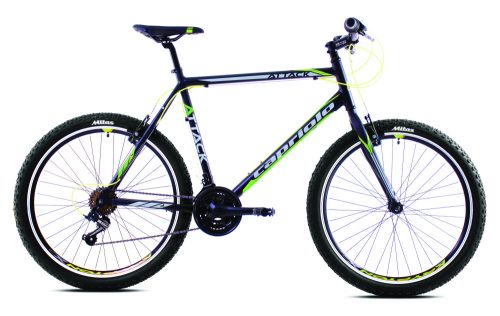 CAPRIOLO MTB ATTACK 26" | FEKETE - ZÖLD FÉRFI MOUNTAINBIKE