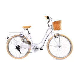Adria Infinity 28 női városi váltós kerékpár Fehér
