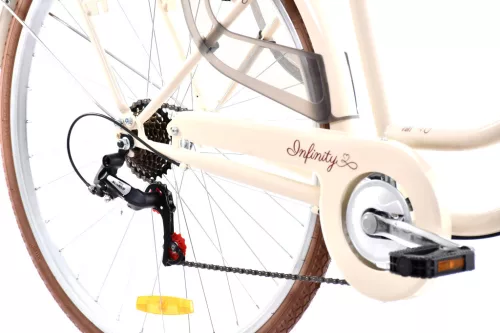 Adria Infinity 28 női városi váltós kerékpár Bézs