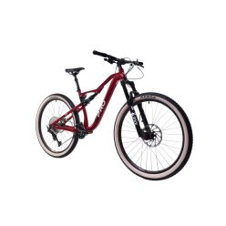   C PRO ALL-MO 9.7| 29" piros férfi összteleszkópos MTB kerékpár  16"