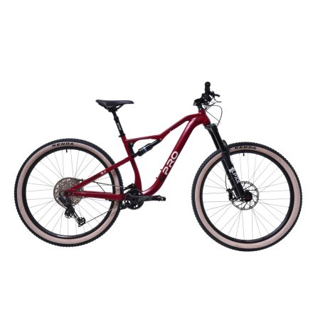 C PRO ALL-MO 9.7 | 29" piros férfi összteleszkópos MTB kerékpár  16"